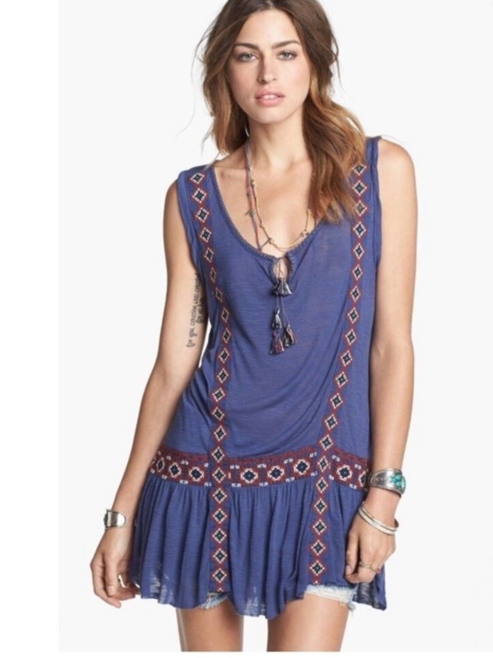 Free People Moonlight Mile Top - Size Small